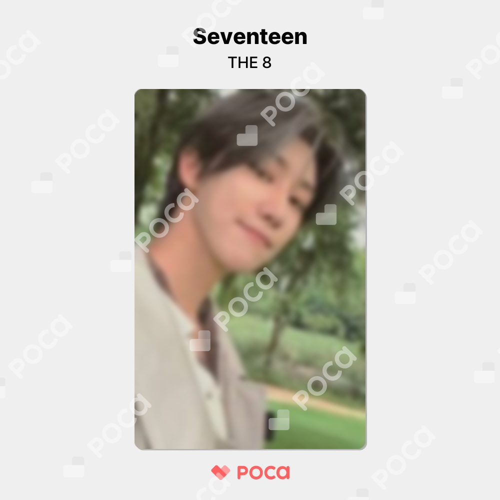 Seventeen THE 8] SOCIAL CLUB : CARAT DA CAPO Ver. Photocard